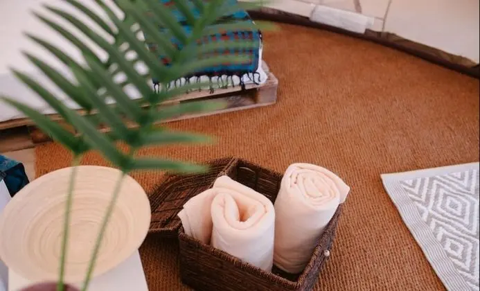 Deluxe Çadır, Birden Çok Yatak, Plaj Manzaralı