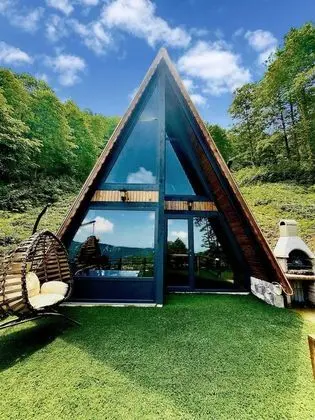 Deluxe Bungalov, 2 Çift Kişilik Yatak, Deniz Manzaralı