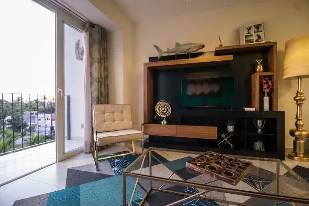 Design Apart Daire, Birden Çok Yatak, Engellilere Uygun, Kısmi Deniz Manzaralı (A)