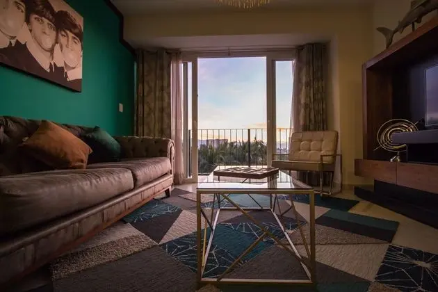 Design Apart Daire, Birden Çok Yatak, Engellilere Uygun, Kısmi Deniz Manzaralı (D)