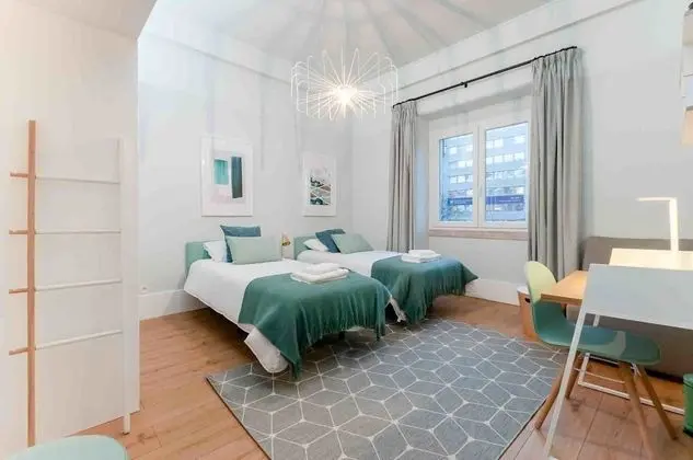 Deluxe İki Ayrı Yataklı Oda, 2 Tek Kişilik Yatak, Ortak Banyo, Şehir Manzaralı
