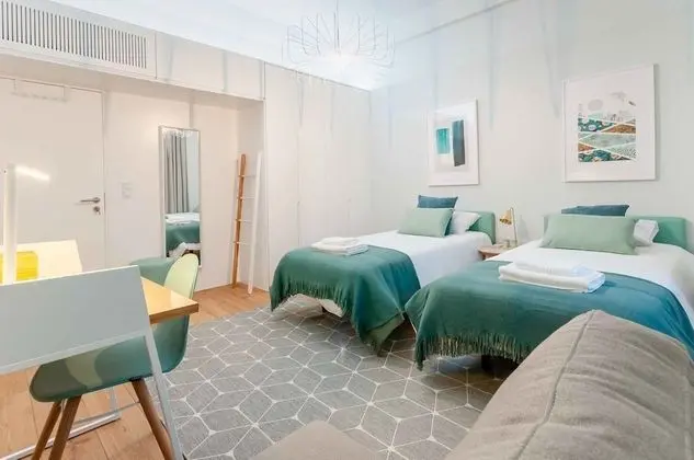 Deluxe İki Ayrı Yataklı Oda, 2 Tek Kişilik Yatak, Ortak Banyo, Şehir Manzaralı