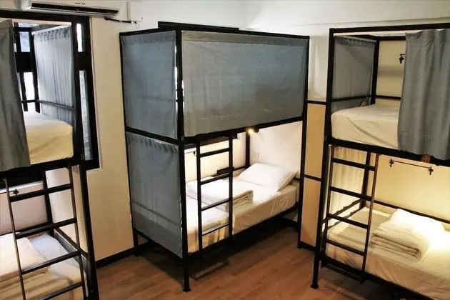 Ortak Ranzalı Oda, Karma Ranzalı Oda, Ortak Banyo (8 Beds)