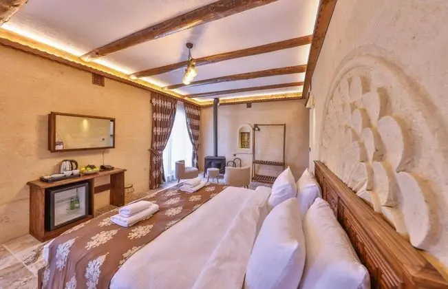 Deluxe Oda, Bahçe Manzaralı, Şömineli Soba