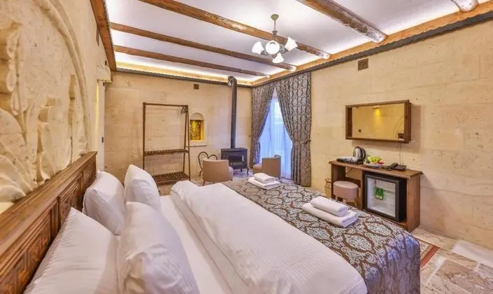 Deluxe Oda, Bahçe Manzaralı, Şömineli Soba