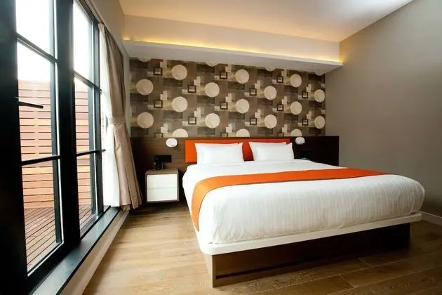 Çatı Katı Süiti (Penthouse), 1 En Büyük (King) Boy Yatak, Teras (Patio)