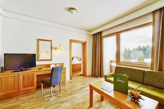 Süit, 1 Yatak Odası, Balkon, Dağ Manzaralı (Strohsack)