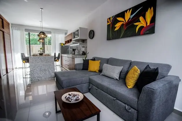 Deluxe Apart Daire, 1 En Büyük (King) Boy Yatak ve Çekyat, Kişiye Özel Havuzlu, Zemin Kat