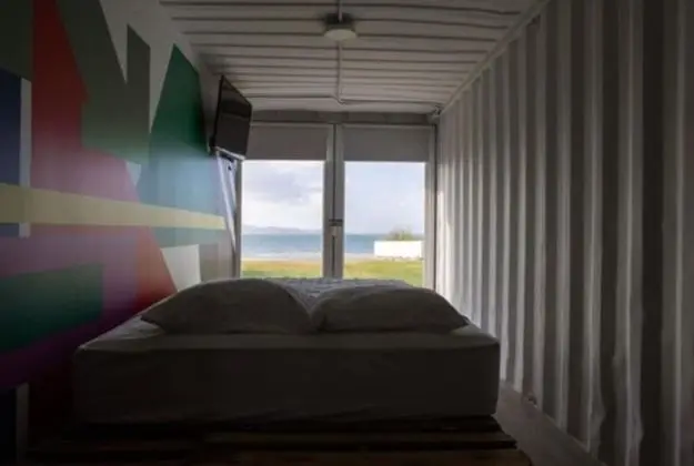 Family Apart Daire, 1 Büyük (Queen) Boy Yatak ve Çekyat, Mutfak, Plaj Manzaralı