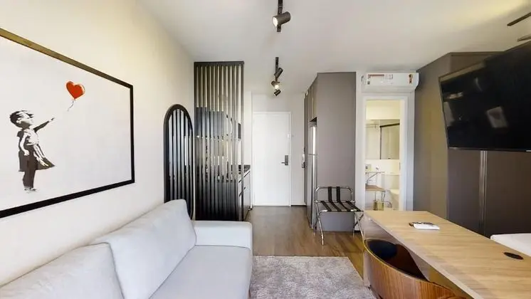 Deluxe Stüdyo, 1 Büyük (Queen) Boy Yatak