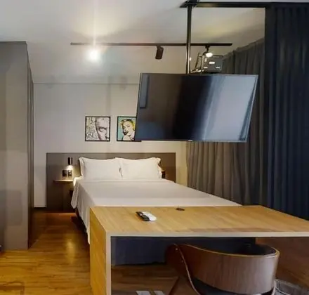 Deluxe Stüdyo, 1 Büyük (Queen) Boy Yatak