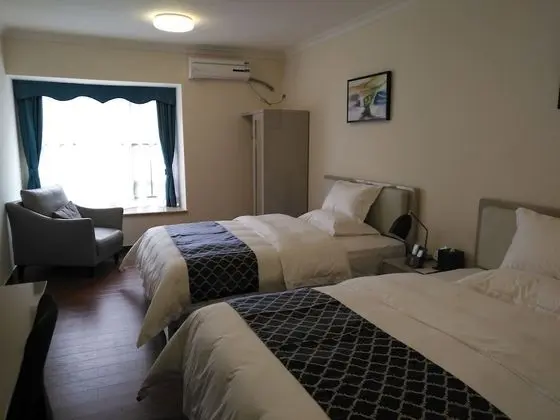 Luxury İki Ayrı Yataklı Oda, 2 Çift Kişilik Yatak, Şehir Manzaralı