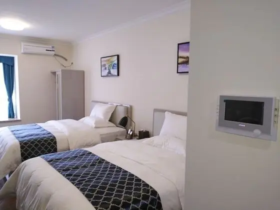 Luxury İki Ayrı Yataklı Oda, 2 Çift Kişilik Yatak, Şehir Manzaralı