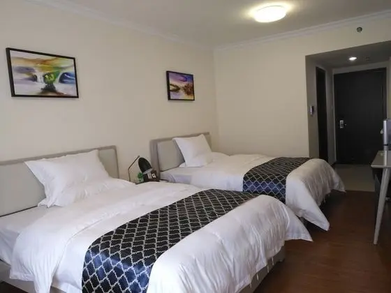 Luxury İki Ayrı Yataklı Oda, 2 Çift Kişilik Yatak, Şehir Manzaralı