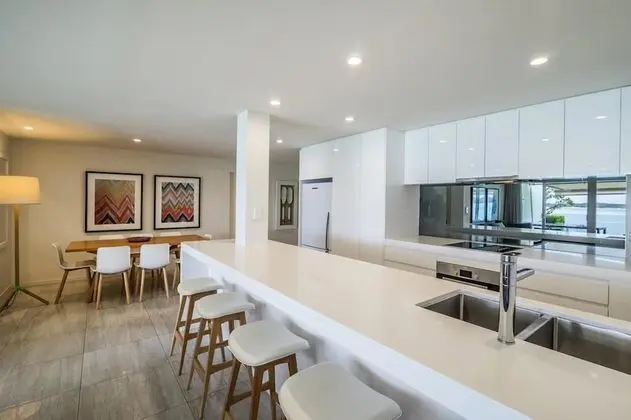 Standard Apart Daire, Birden Çok Yatak Odası, Sigara İçilmez, Mutfak (3 bedroom mid/top River)