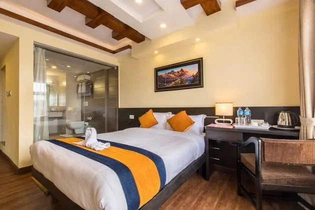 Deluxe Tek Büyük Yataklı Oda, 1 En Büyük (King) Boy Yatak, Özel Banyo, Şehir Manzaralı