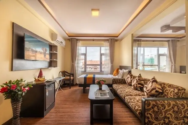 Family Stüdyo Süit, Birden Çok Yatak, Küvet, Şehir Manzaralı