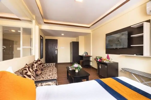 Family Stüdyo Süit, Birden Çok Yatak, Küvet, Şehir Manzaralı