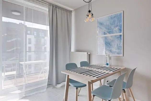 Deluxe Apart Daire, 1 Yatak Odası, Balkon, Avlu (Chmielna 71/47)