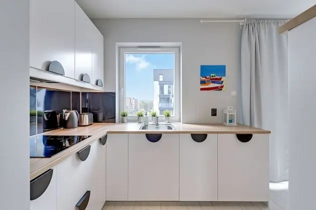 Deluxe Apart Daire, 1 Yatak Odası, Balkon, Avlu (Chmielna 71/47)