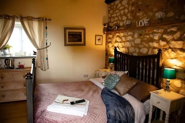 Romantic Tek Büyük Yataklı Oda, 1 Çift Kişilik Yatak, Avlu