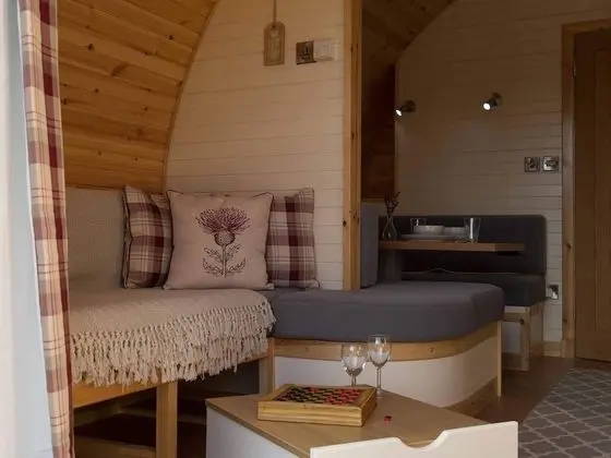 Kulübe, Banyolu/Duşlu (Glamping Pod Fox Den)