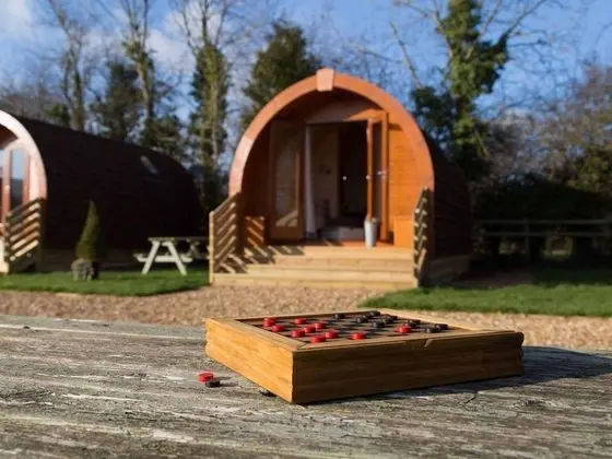 Kulübe, Banyolu/Duşlu (Glamping Pod Fox Den)