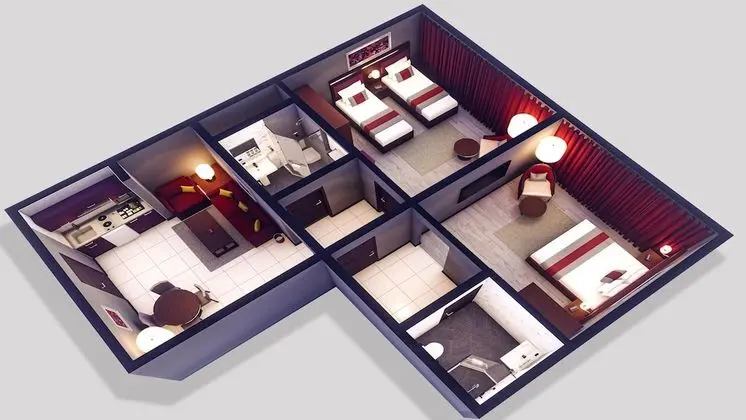 Executive Suite (Two Bed Rooms)