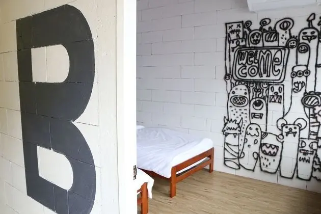 Private Twin Room with Balcony, Shared Bathroom (Type B)