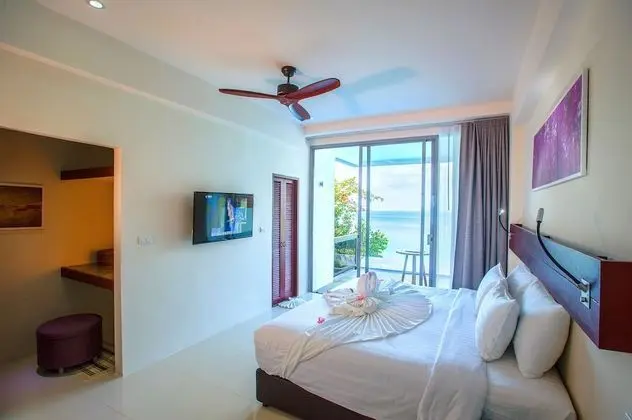 Superior Tek Büyük veya İki Ayrı Yataklı Oda, Balkon, Okyanusa Sıfır