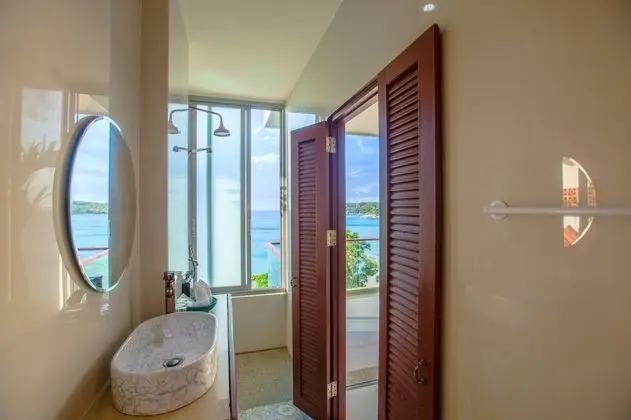 Superior Tek Büyük veya İki Ayrı Yataklı Oda, Balkon, Okyanusa Sıfır