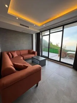1+1 Villa, Deniz Manzaralı, Şömineli ve Jakuzili