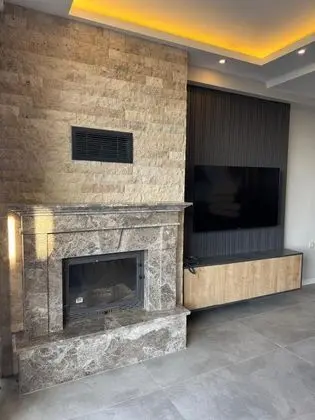 1+1 Villa, Deniz Manzaralı, Şömineli ve Jakuzili