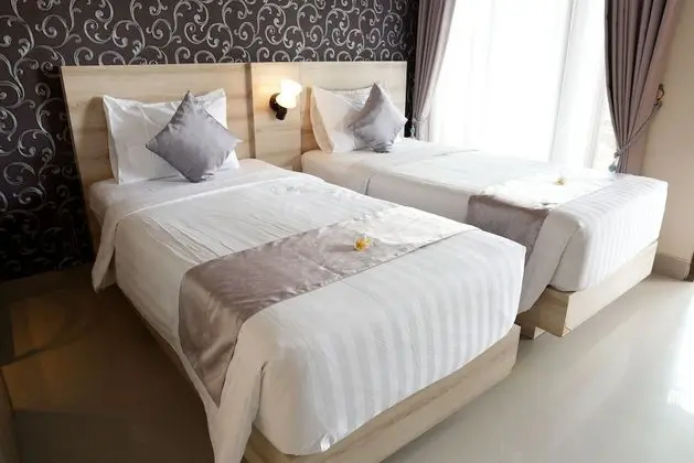 Deluxe İki Ayrı Yataklı Oda, 2 Tek Kişilik Yatak, Sigara İçilebilir, Havuz Manzaralı