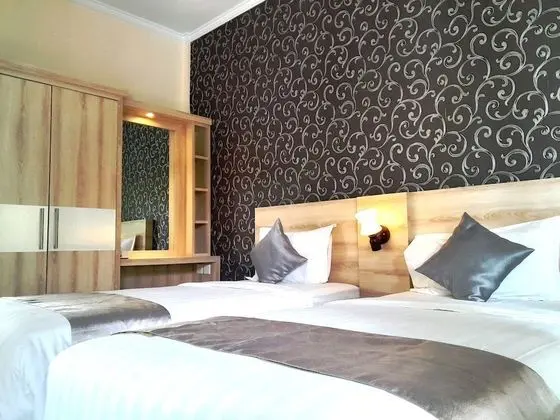 Deluxe İki Ayrı Yataklı Oda, 2 Tek Kişilik Yatak, Sigara İçilebilir, Havuz Manzaralı