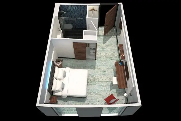 Premium Tek Büyük Yataklı Oda