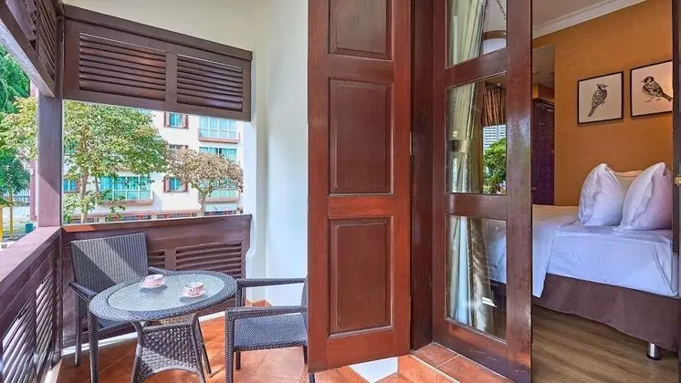 Deluxe Oda, Balkon