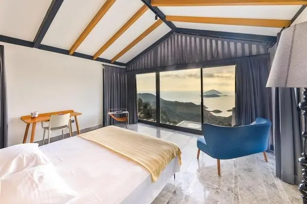 Villa Kadyanda, Deniz ve Havuz Manzaralı, Özel Havuzlu