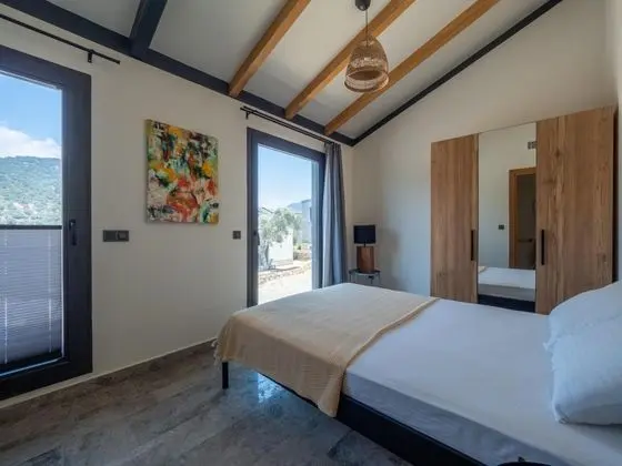 Villa Xhantos, Deniz ve Havuz Manzaralı, Özel Havuzlu ve Jakuzili