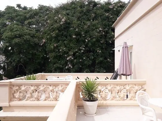 Standard Tek Büyük Yataklı Oda, Teras