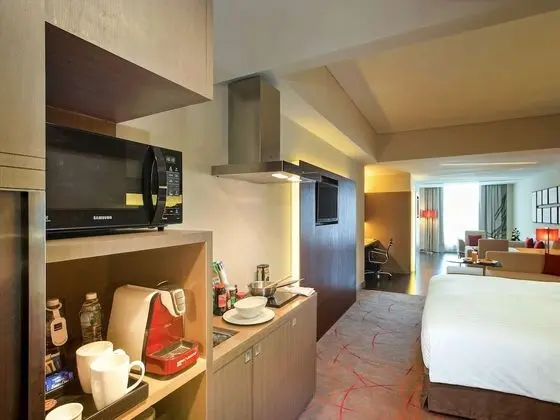 Stüdyo Süit, 1 Çift Kişilik Yatak, Business Dinlenme Salonu Kullanımı (Kitchenette)