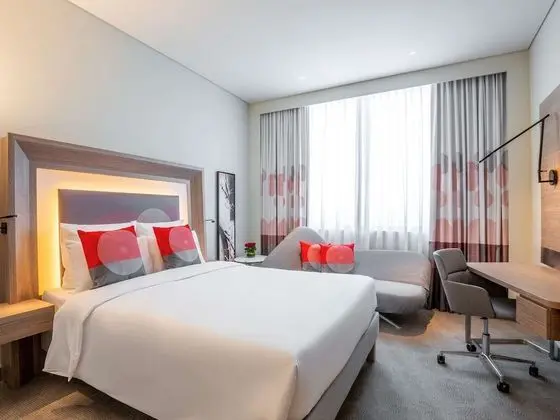 Deluxe Tek Büyük Yataklı Oda, 1 Çift Kişilik Yatak ve Çekyat, Balkon