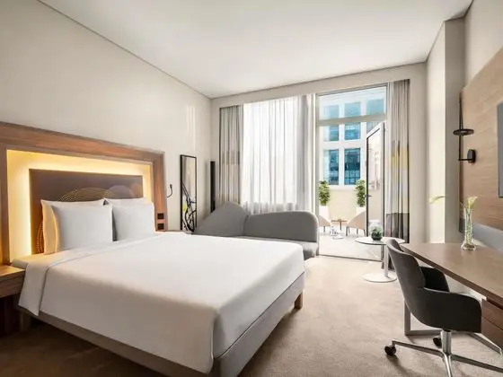 Deluxe Tek Büyük Yataklı Oda, 1 Çift Kişilik Yatak ve Çekyat, Balkon