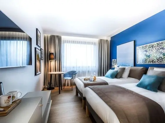 Standard İki Ayrı Yataklı Oda, 2 Tek Kişilik Yatak (Comfortable, air-conditioned)