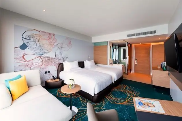 Deluxe Oda, 2 Tek Kişilik Yatak, Deniz Manzaralı