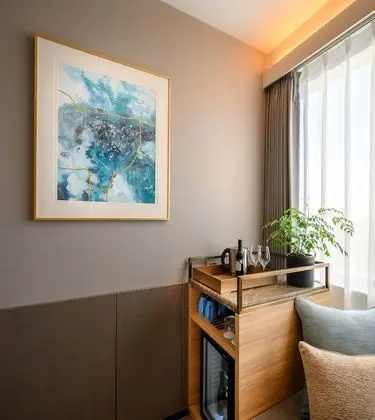 Deluxe Tek Büyük Yataklı Oda, 2 Çift Kişilik Yatak