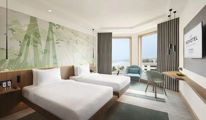 Premier Oda, 2 Tek Kişilik Yatak, Business Dinlenme Salonu Kullanımı, Şehir Manzaralı (High Floor)