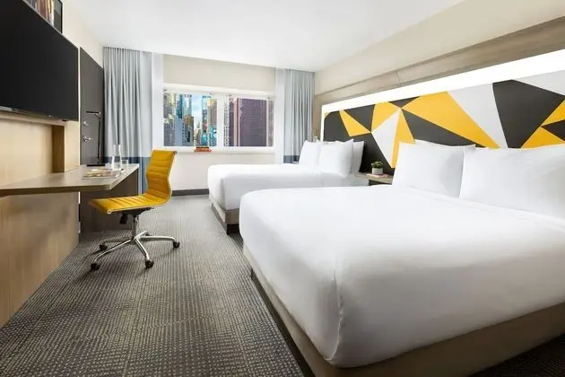 Deluxe Oda, 2 Çift Kişilik Yatak (Times Square)