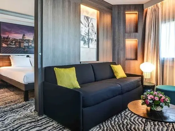 Süit, 1 En Büyük (King) Boy Yatak ve Çekyat (Paris View)