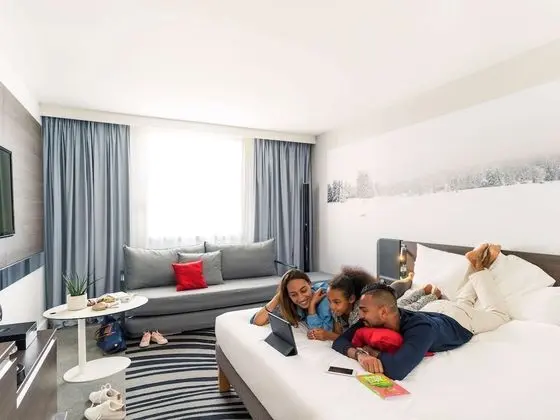 Family Tek Büyük Yataklı Oda, 1 Çift Kişilik Yatak ve Çekyat